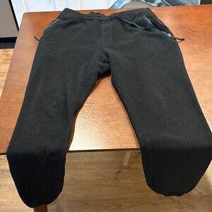 Patagonia Men's Black Fleece Synchilla Sweatpants
